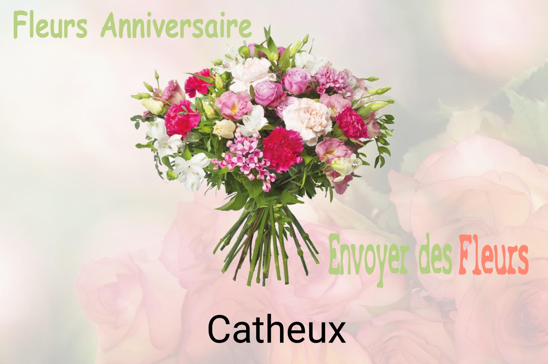Bouquet de fleurs d’anniversaire livré à Catheux